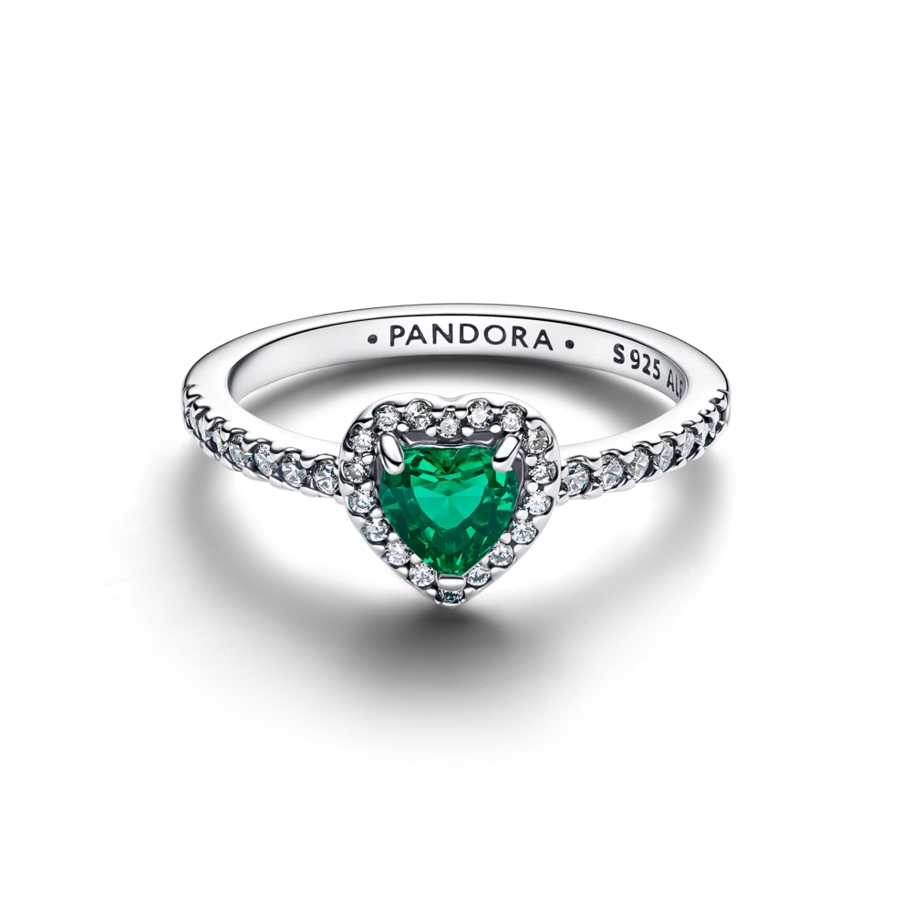 Sõrmus „Tõstetud kuningroheline süda“