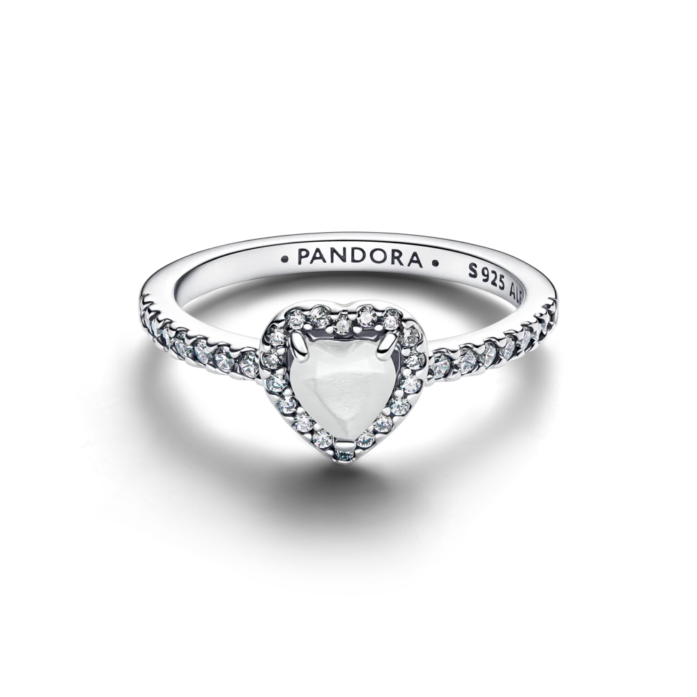 Sõrmus „Tõstetud valge süda“