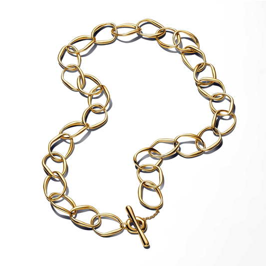 Loomuliku kujuga lülidest kaelakee