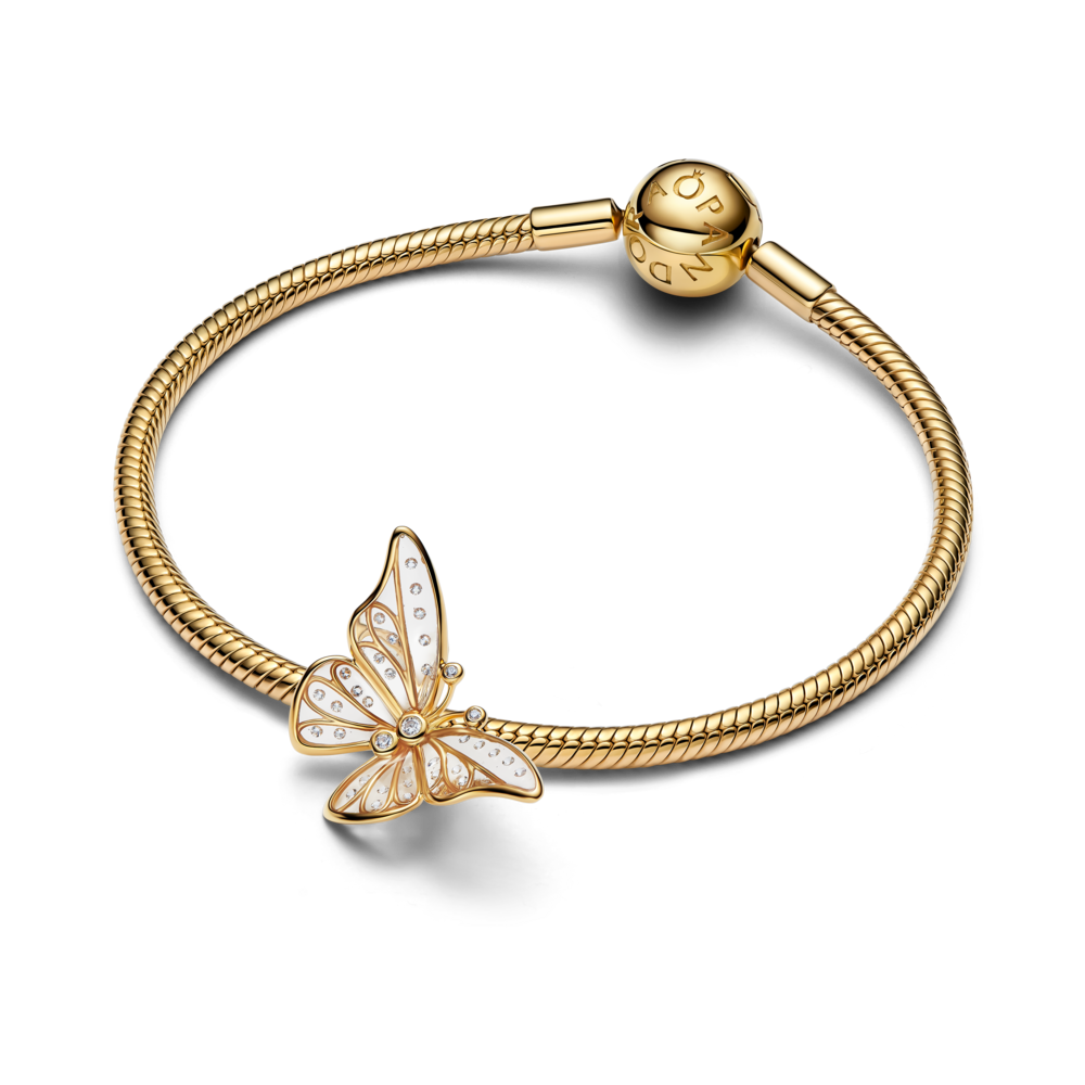 Ülisuur pitsiline amulett „Liblikas“