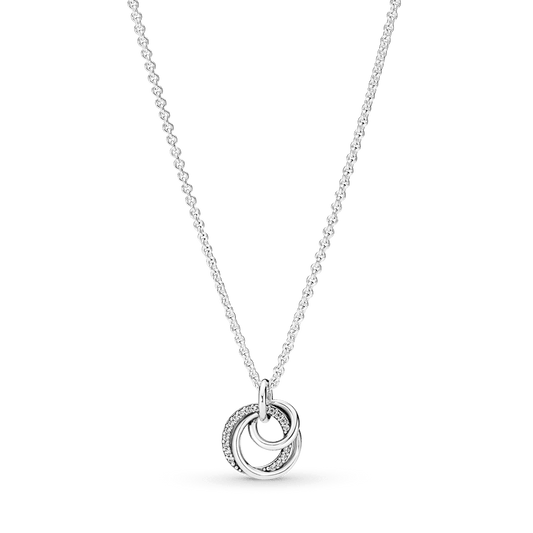 „Amžina šeimos meilė“ kaklo vėrinys - Pandora LT