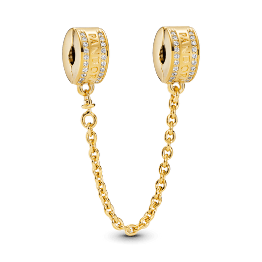 Apsauginė grandinėlė su Pandora logotipu - Pandora Lietuva