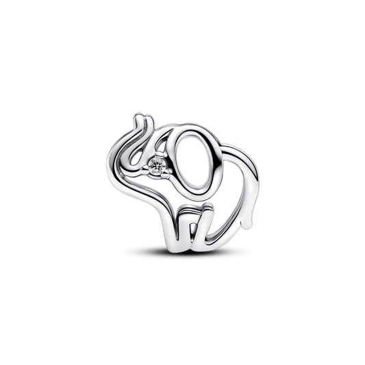 Ažūrinis talismanas „Dramblys“ - Pandora Lietuva