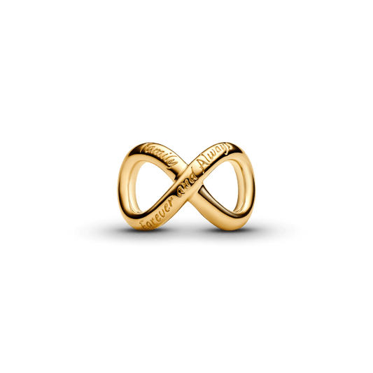 Begalybės karoliukas „Amžinai ir visados“ - Pandora Lietuva