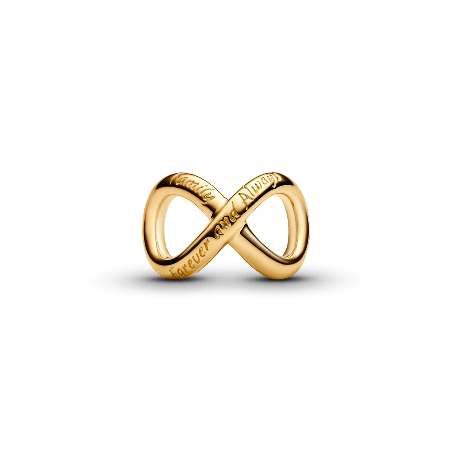 Begalybės karoliukas „Amžinai ir visados“ - Pandora Lietuva