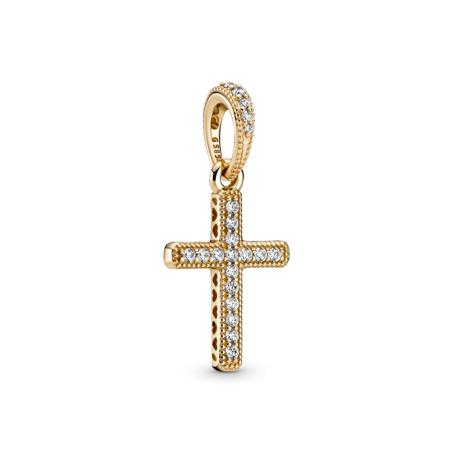 Blizgantis kryžiaus pakabutis - Pandora Lietuva