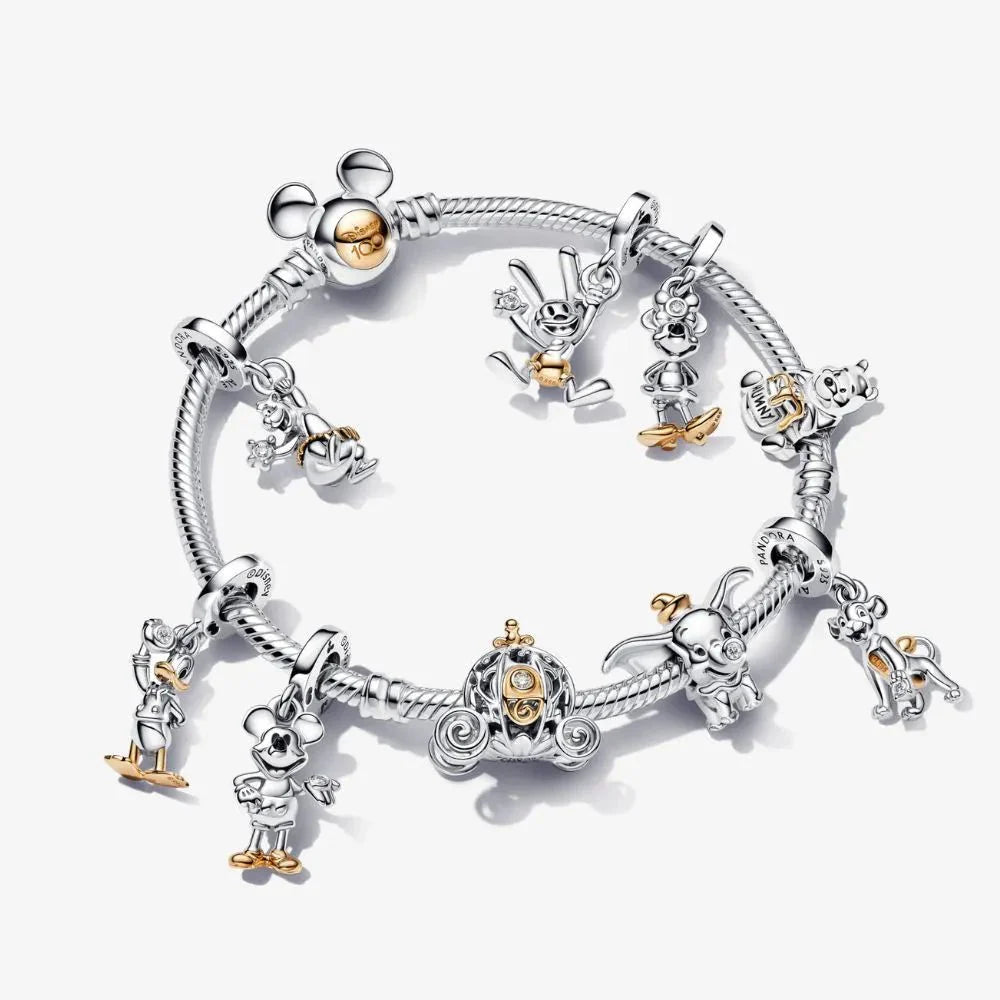 Disnėjaus 100 Jubiliejaus Mickey Mouse Karoliukas - Pandora Lietuva