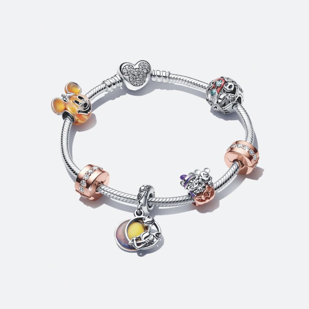 Disney Naktinis košmaras prieš Kalėdas kabantis karoliukas - Pandora Lietuva