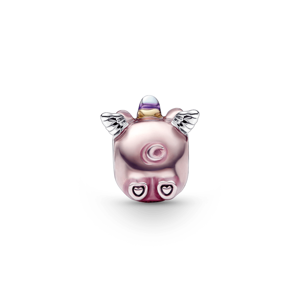 Flying Unicorn Pig Charm pakabukas - Pandora Lietuva