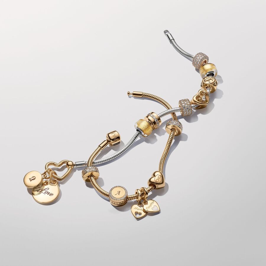 Graviruojamas apvalus kabantis pakabukas - Pandora Lietuva