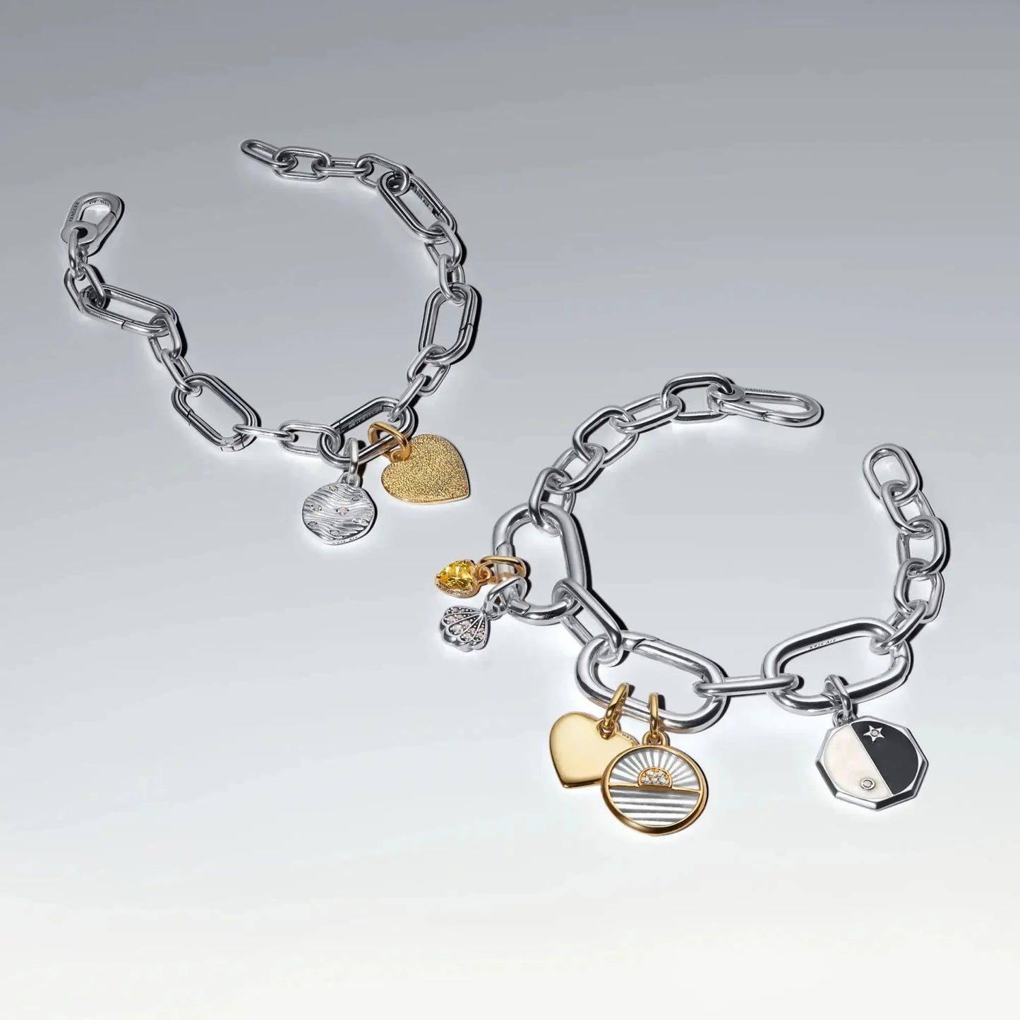 Graviruojamas mini karoliukas su medalionu - Pandora Lietuva