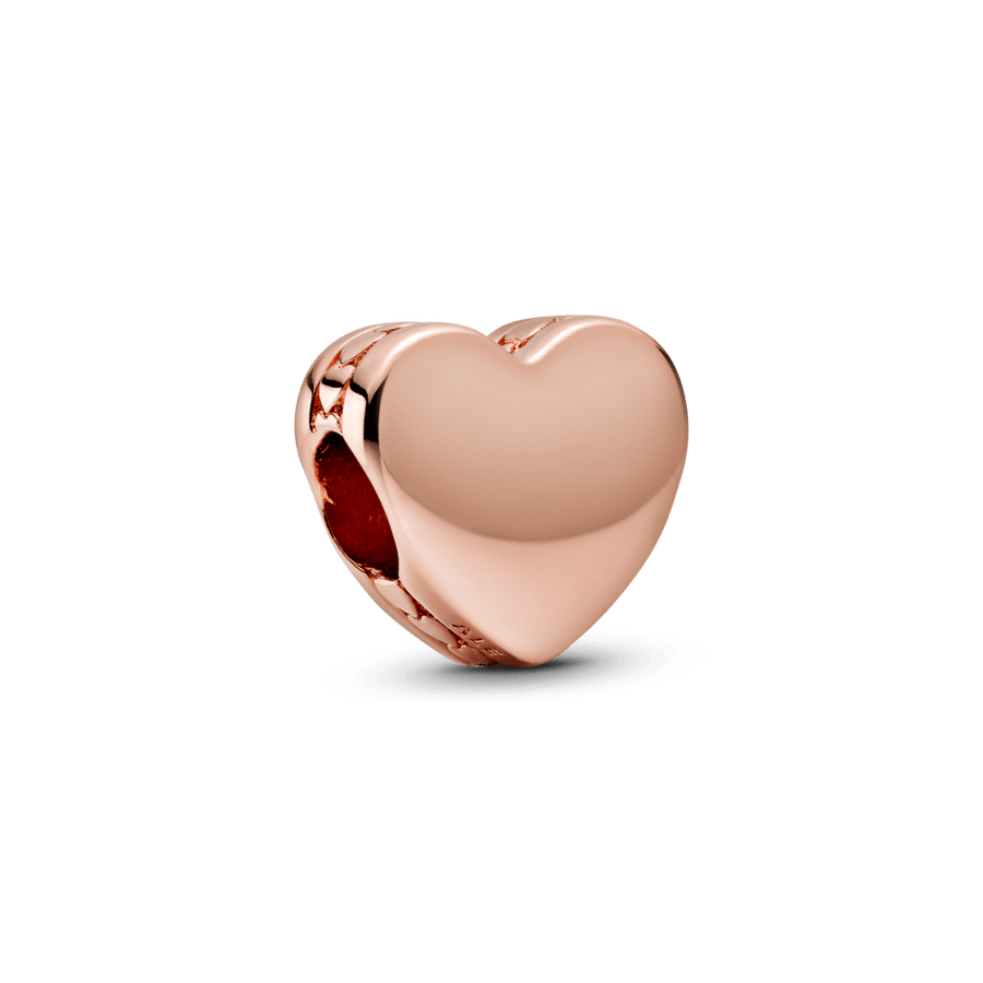 Graviruojamas širdelės formos karoliukas - Pandora Lietuva