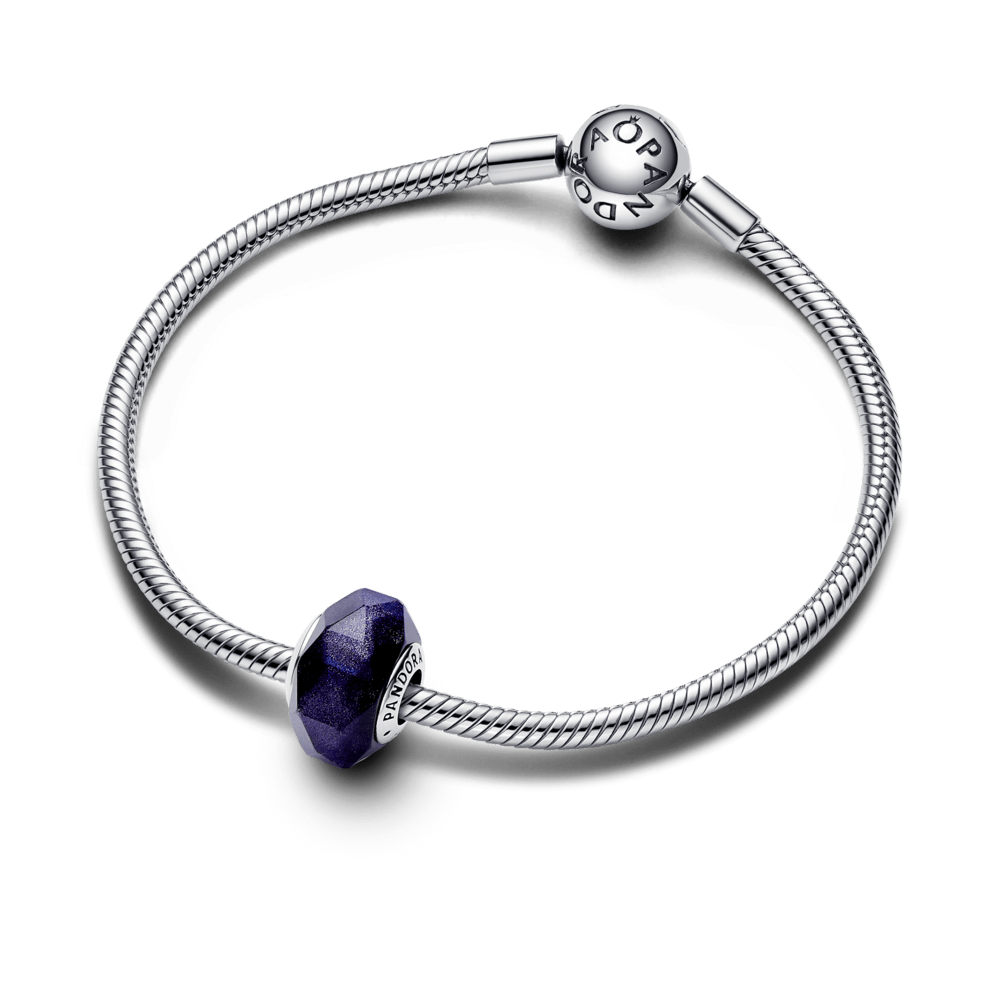 Kampuotas Murano Stiklo Karoliukas - Pandora Lietuva