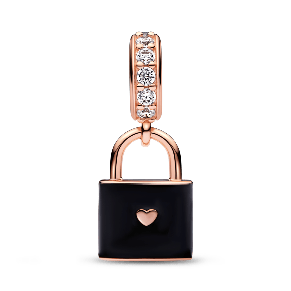 Love Padlock Dangle Charm - Pandora Lietuva