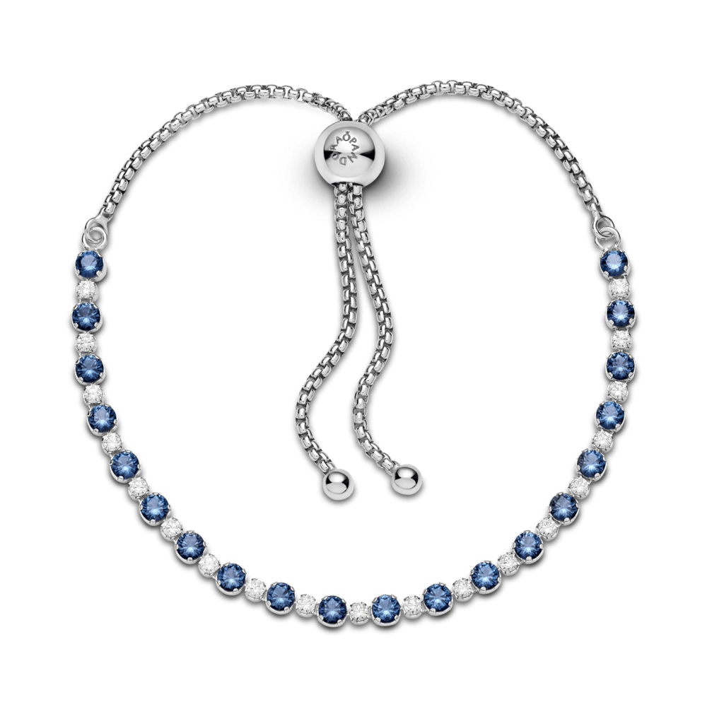 Mėlynų Akcentų Užtraukiama Apyrankė - Pandora Lietuva