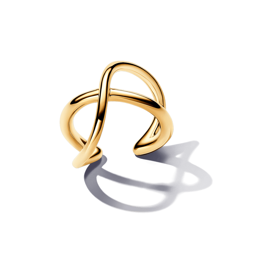 Organiškos formos ausies papuošalas „Begalybė“ - Pandora Lietuva