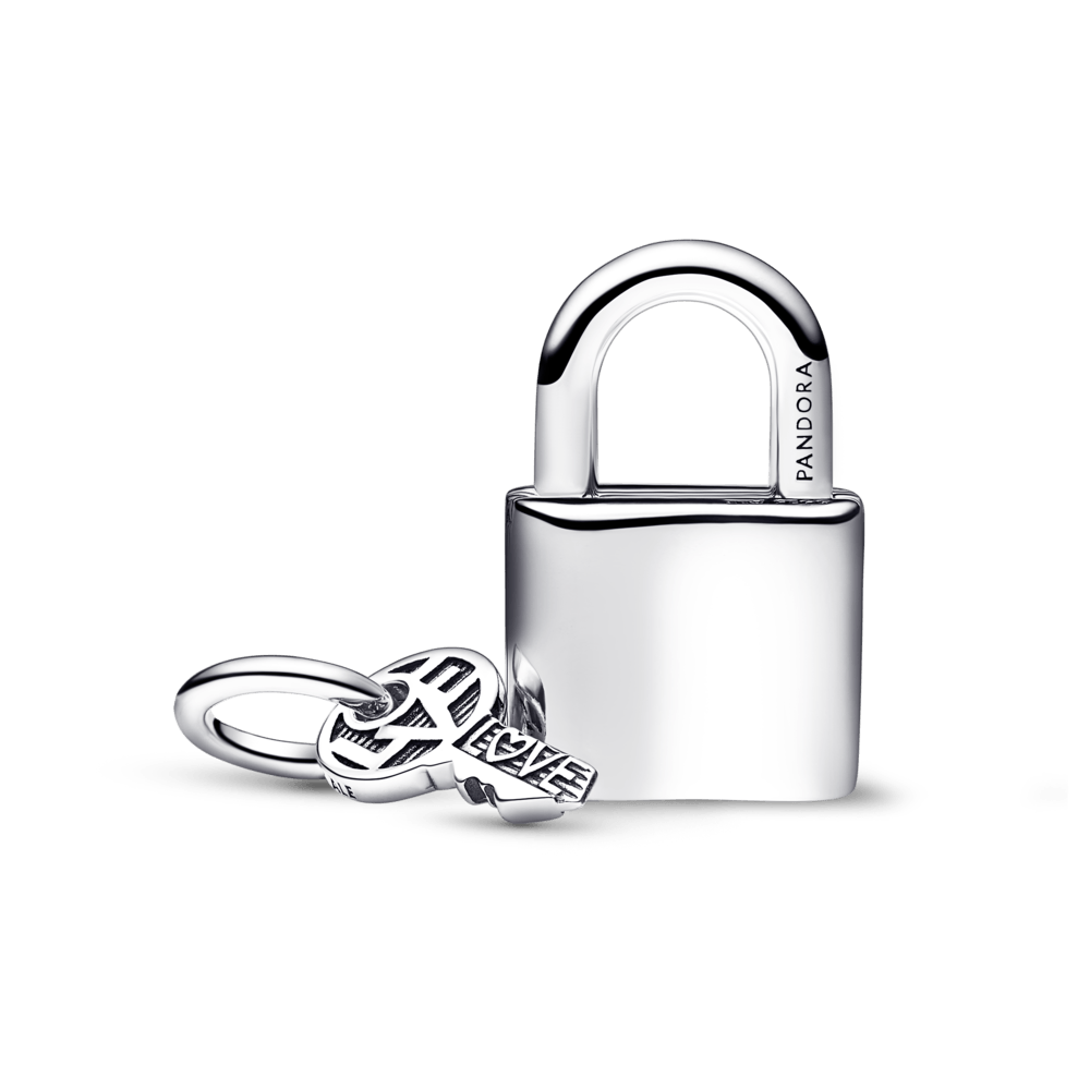Pakabinamos spynos ir rakto charm pakabukas - Pandora LT