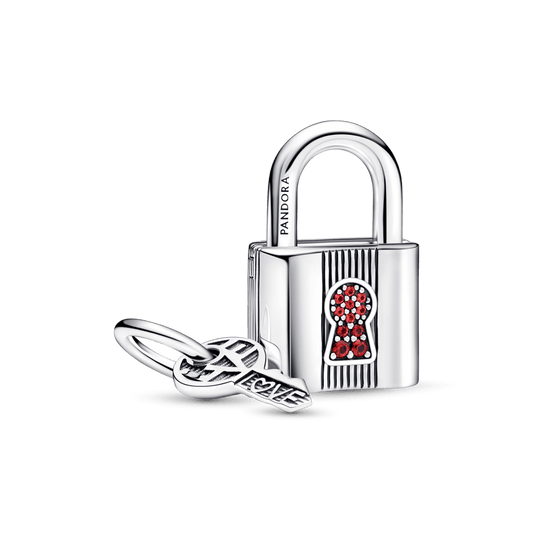 Pakabinamos spynos ir rakto charm pakabukas - Pandora LT