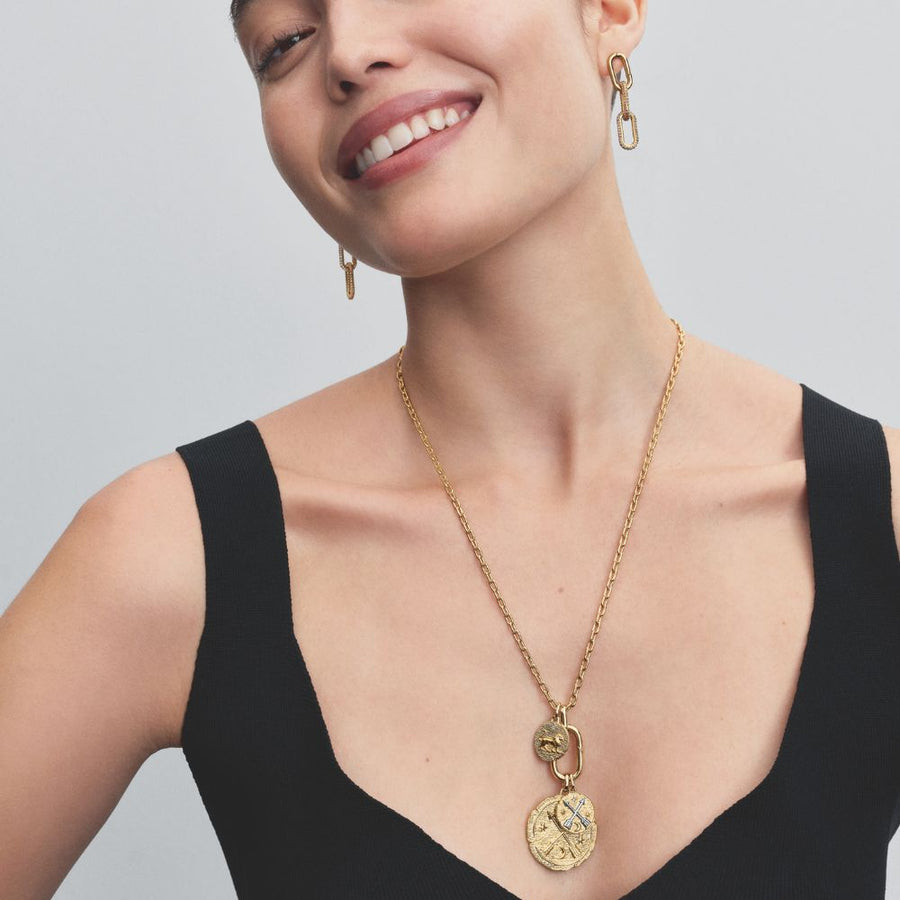 Pakabutis su medalionu „Susikryžiavusios strėlės“ - Pandora Lietuva