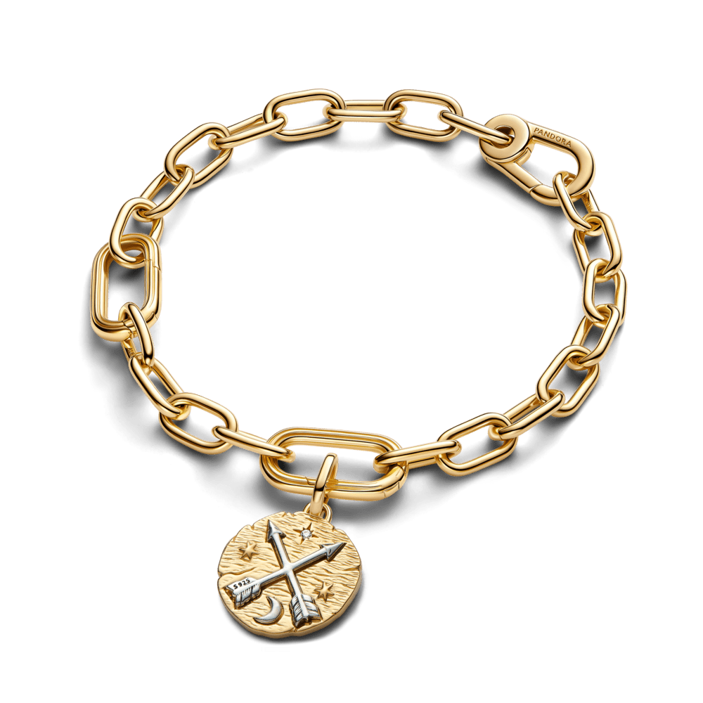 Medaljoniga amulett „Ristuvad nooled“
