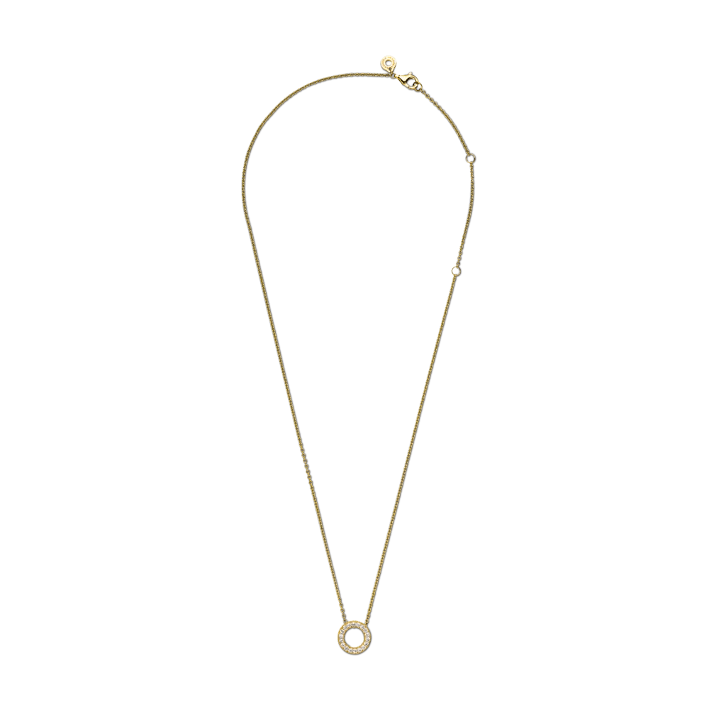 Pandora Logo Pavé apvalus koljė vėrinys - Pandora Lietuva