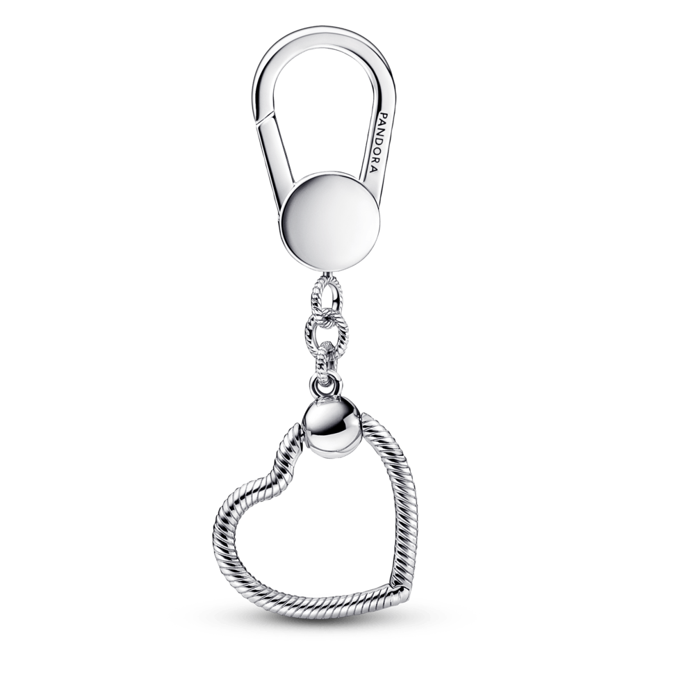 Pandora Moments Small Heart Bag Charm Holder laikiklis - Pandora LT