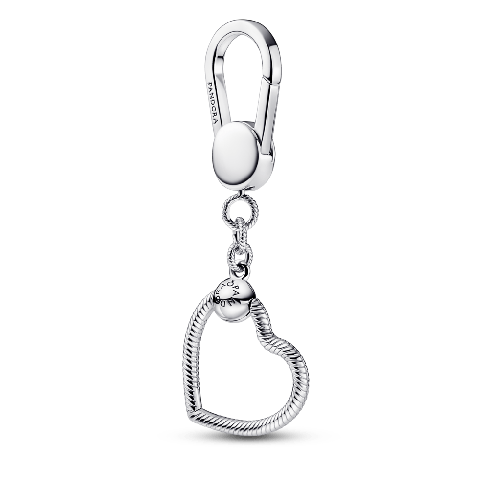 Pandora Moments Small Heart Bag Charm Holder laikiklis - Pandora LT