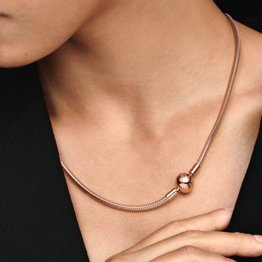 Pandora Moments Snake Chain Necklace vėrinys - Pandora Lietuva