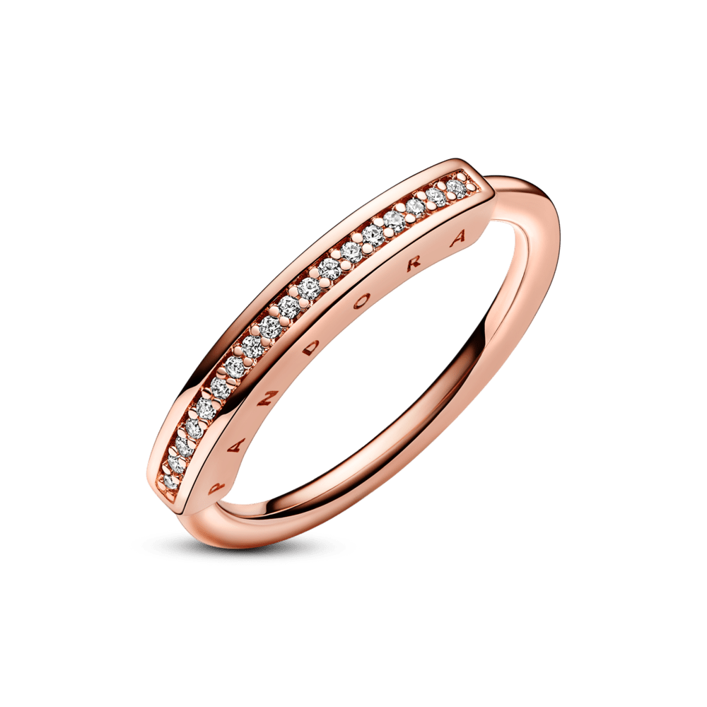 Pandora Signature I - D Pavé Ring žiedas - Pandora Lietuva