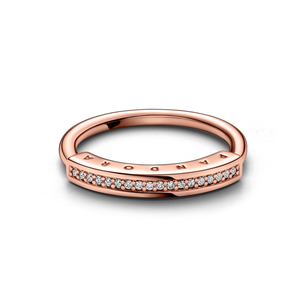 Pandora Signature I - D Pavé Ring žiedas - Pandora Lietuva