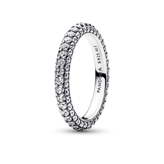 Pandora Timeless Pavé vienos eilės žiedas - Pandora Lietuva