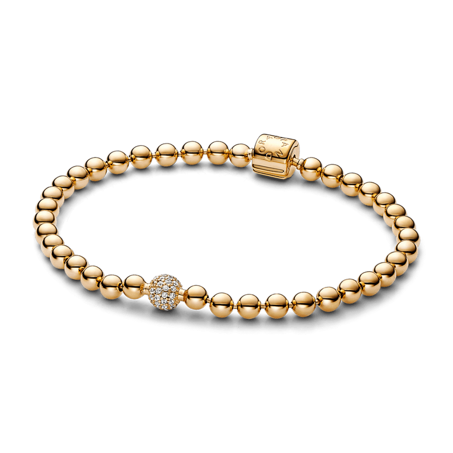 Pavé ir Karoliukų Apyrankė - Pandora Lietuva