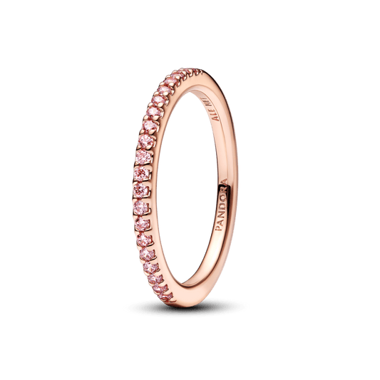 Spindintis rožinis žiedas - Pandora Lietuva