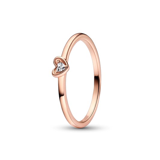 Spindintis širdies žiedas - Pandora Lietuva