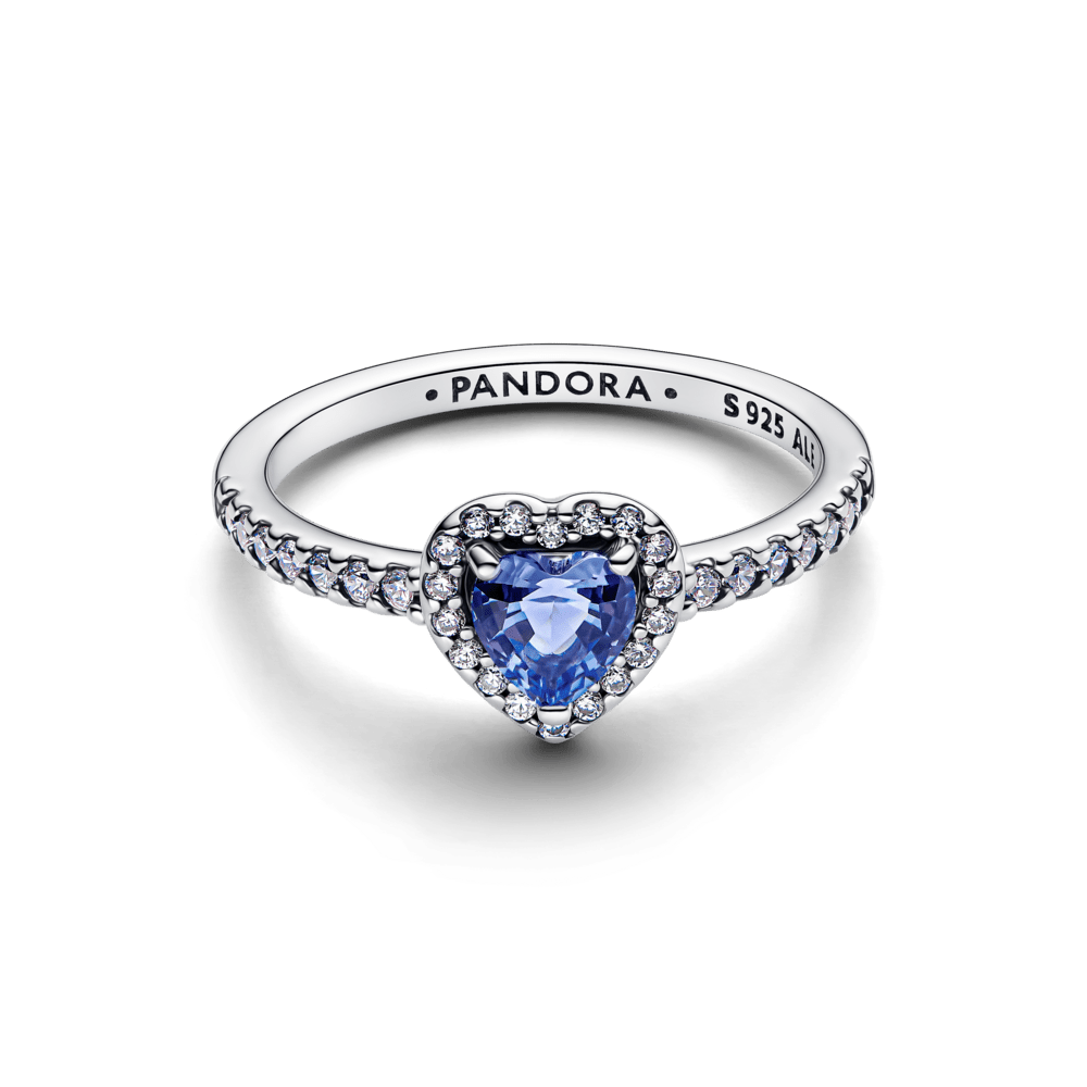 Spindintis žiedas „Iškilusi širdis“ - Pandora Lietuva