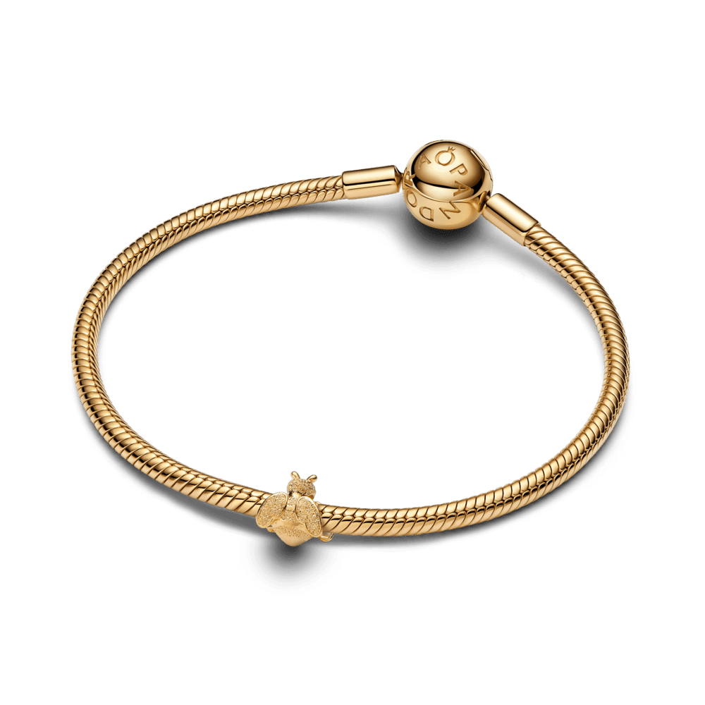 Tekstūrinis mini karoliukas „Bitė“ - Pandora Lietuva