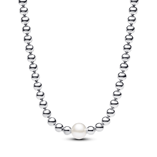 Treated Freshwater Cultured Pearl & Beads Collier Necklace - Pandora Lietuva