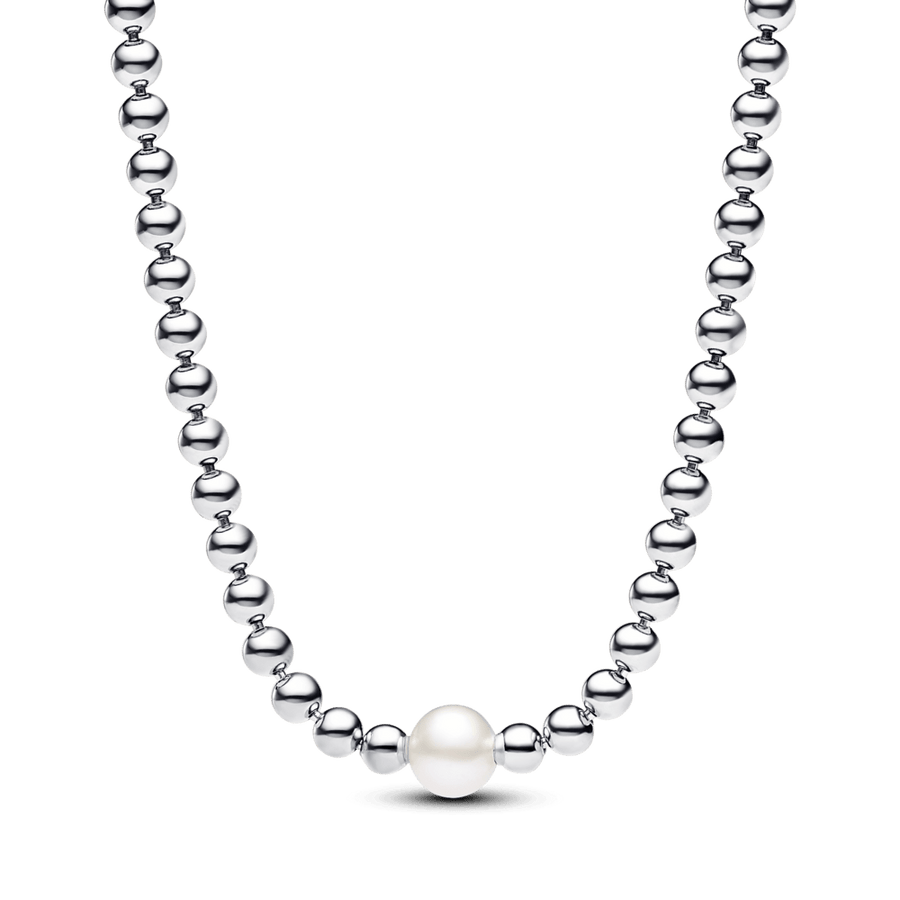 Treated Freshwater Cultured Pearl & Beads Collier Necklace - Pandora Lietuva