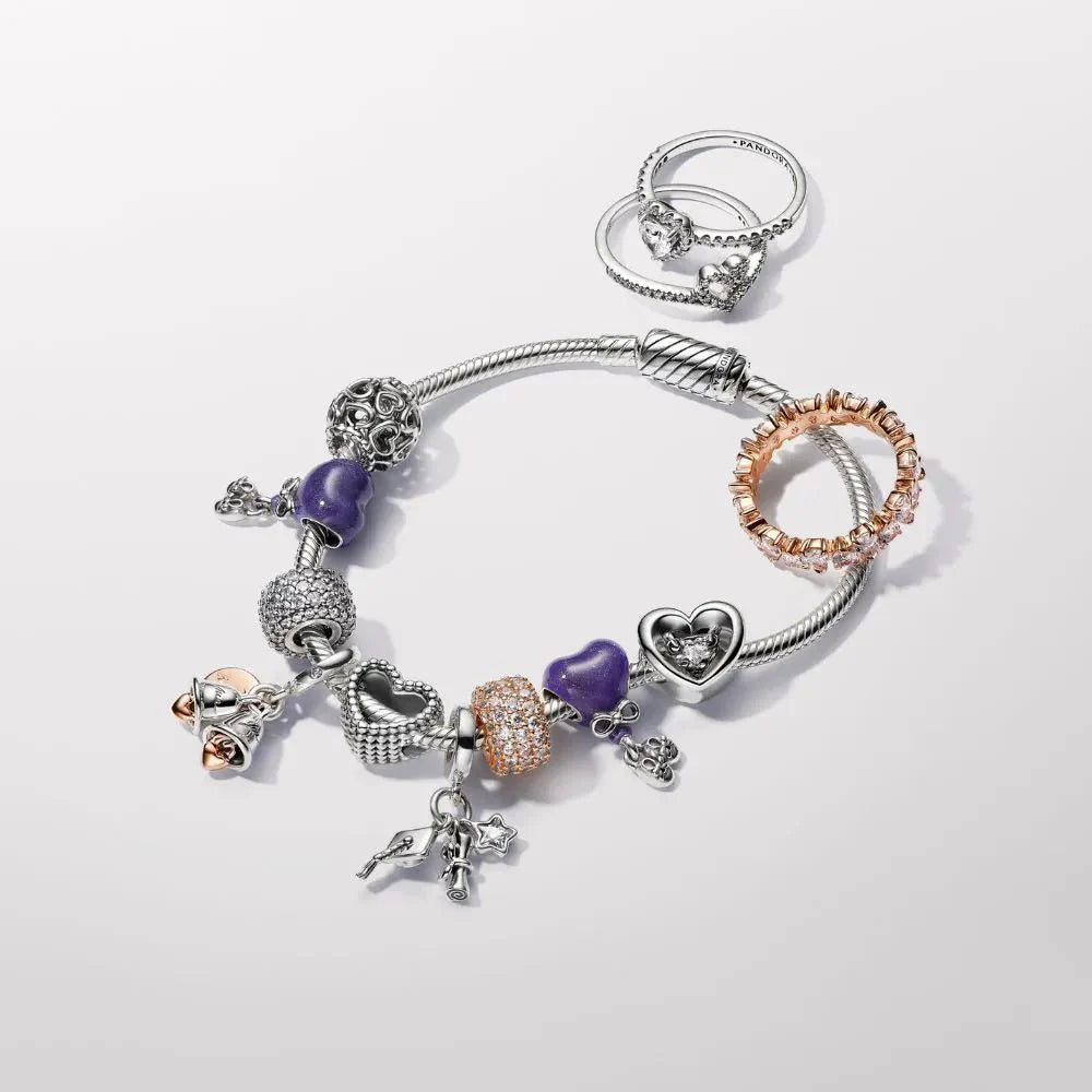 Trigubas kabantis karoliukas „2024 m. mokyklos / studijų baigimas“ - Pandora Lietuva