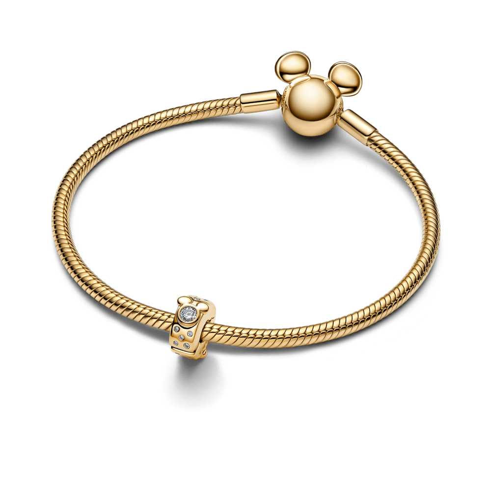 Užsegamas „Disney“ karoliukas „Peliukai Mikis ir Minė“ - Pandora Lietuva