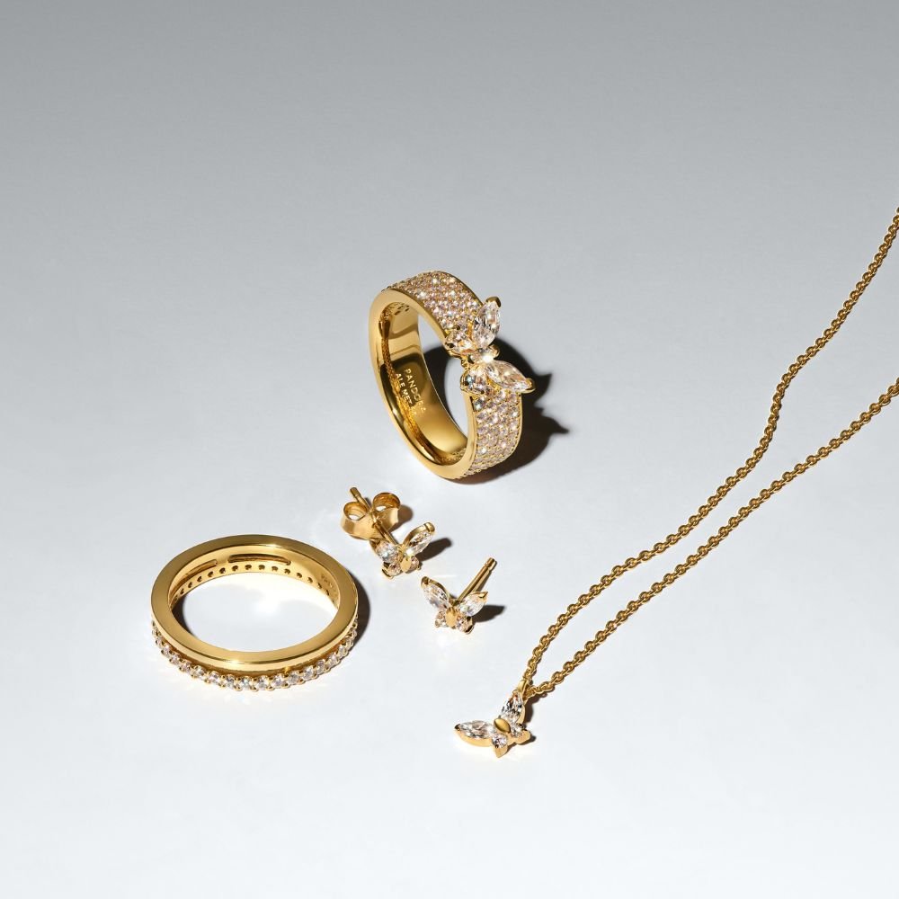 Vėrinys su pakabučiu „Drugelis“ - Pandora Lietuva