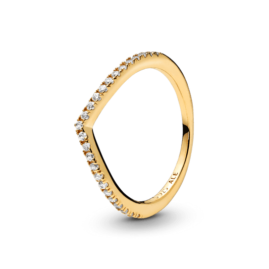 Žėrintis V formos  žiedas - Pandora Lietuva