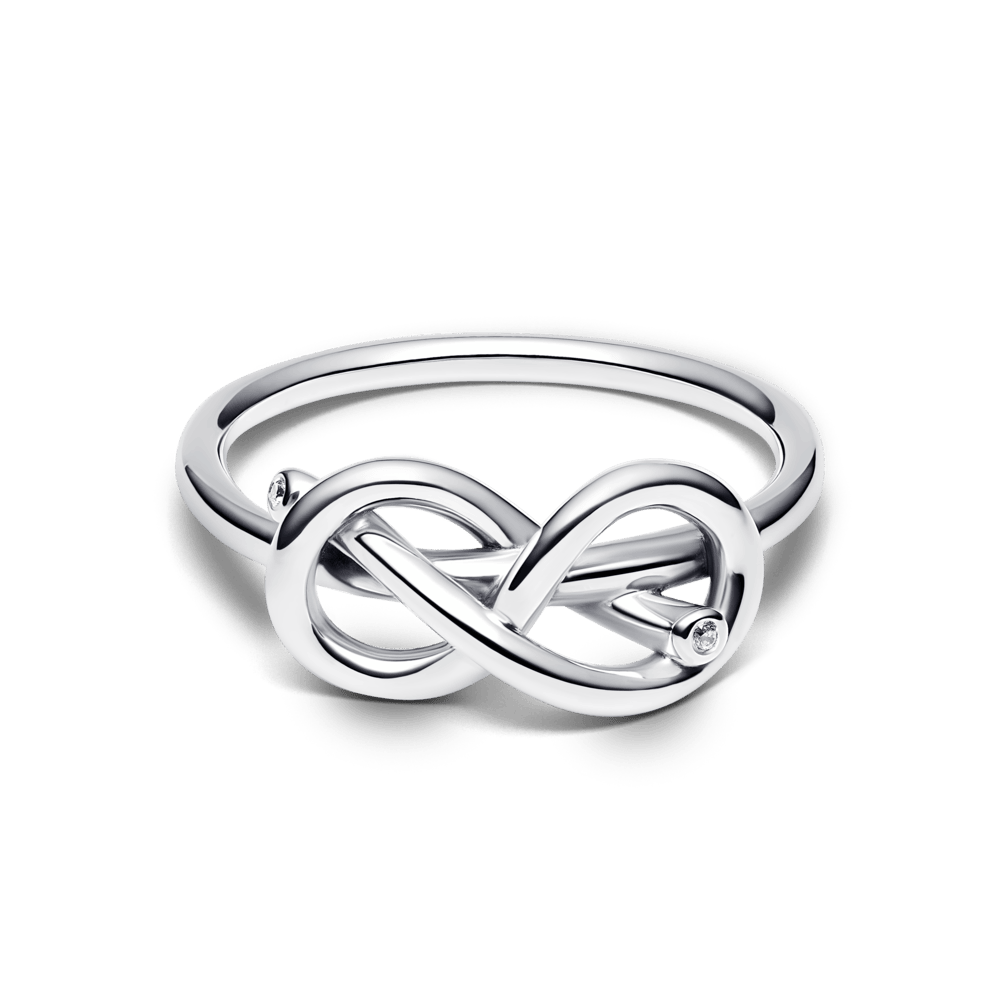 Žiedas „Begalybės mazgas“ - Pandora Lietuva