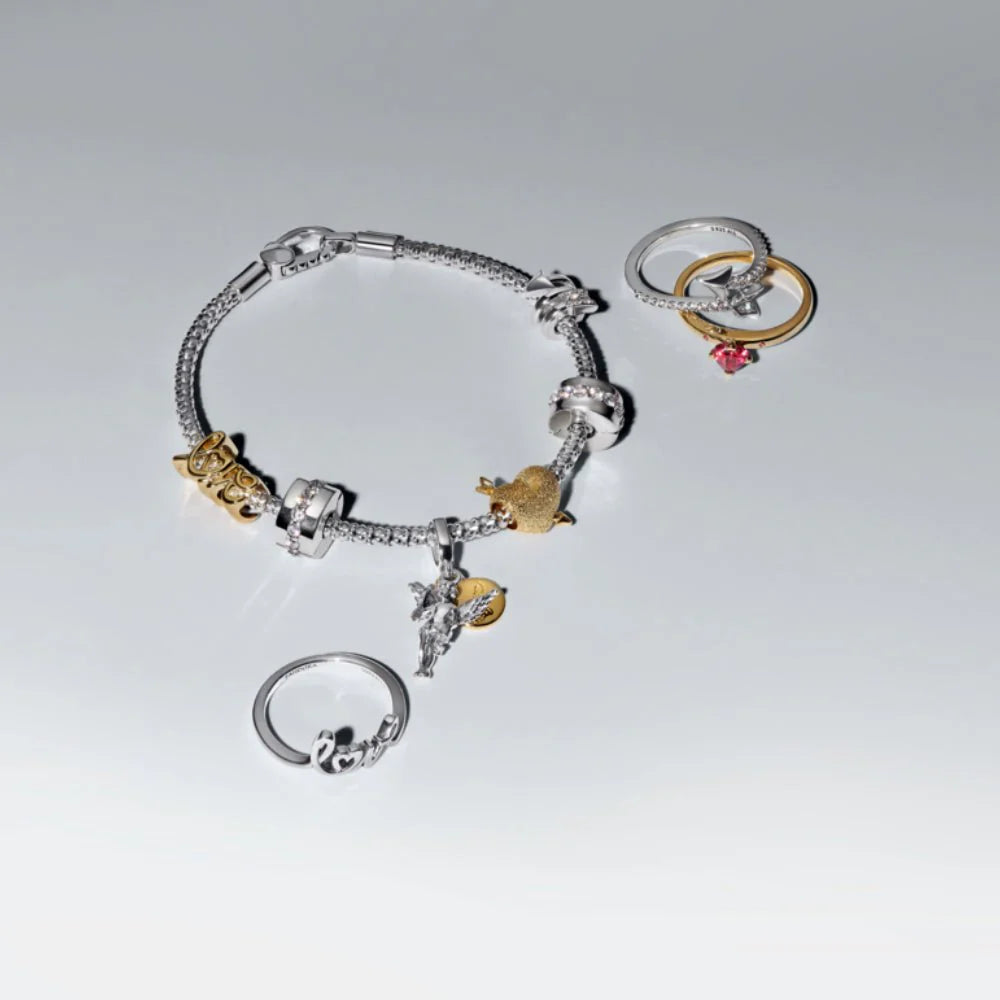 Žiedas „Meilės sprogimas“ - Pandora Lietuva