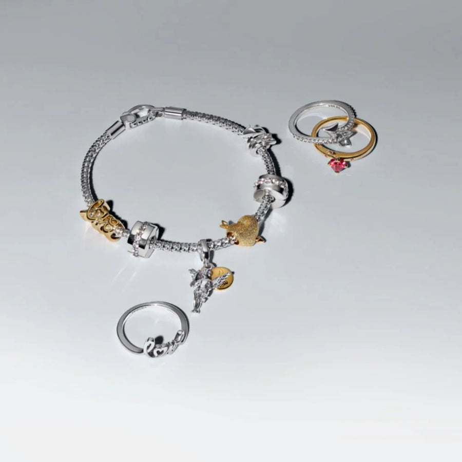 Žiedas „Meilės sprogimas“ - Pandora Lietuva