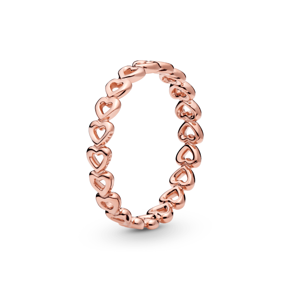 Žiedas Širdys - Pandora Lietuva