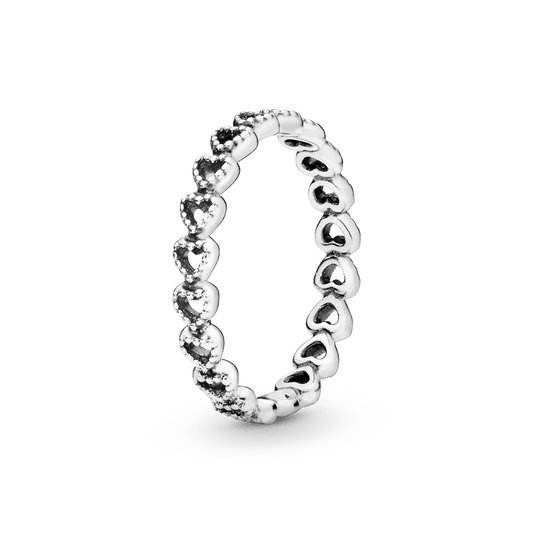 Žiedas Širdžių Juosta - Pandora Lietuva