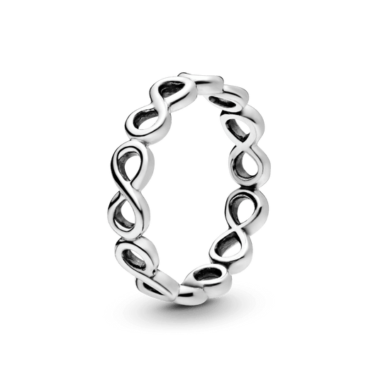Žiedas su begalybės simboliu - Pandora Lietuva