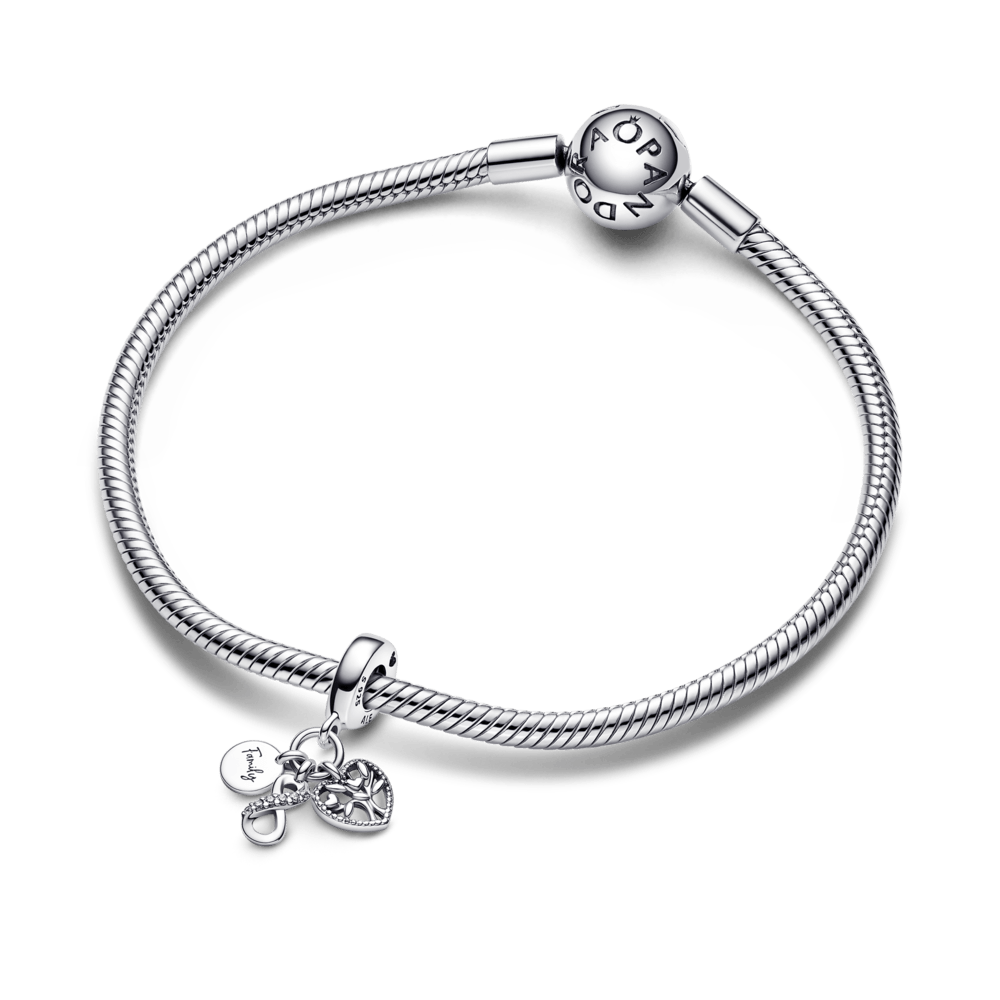 Family Infinity Triple Dangle Charm pakabukas - Pandora Lietuva