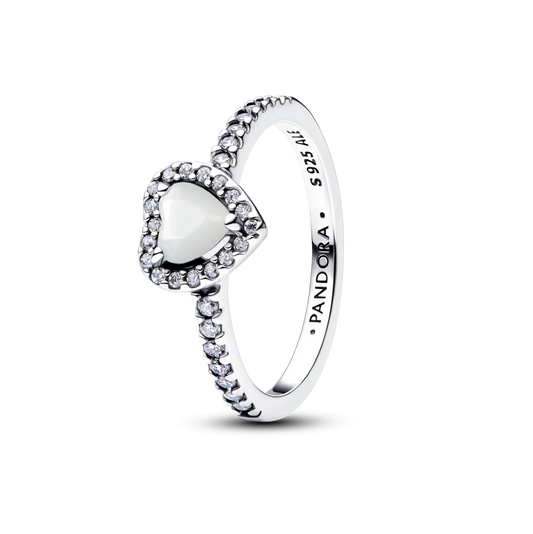 Sõrmus „Tõstetud valge süda“